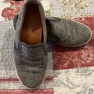 Jimmy Choo wool slip on sneakers mens gray size 10